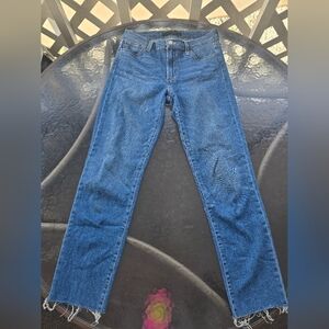 Joe's "Lara" Mid-Rise Cigarette Ankle Jeans [W26]